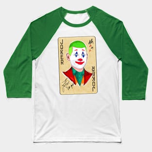 Nikola Jokic Joker Card Baseball T-Shirt